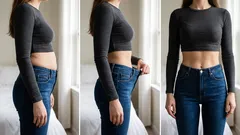 3minutová sestava na zpevnění středu: 3 cviky na pevnější pas bez vybavení