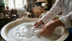 Domácí bělení bez chlóru: jak rozjasnit bílé prádlo šetrně a bezpečně