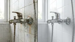 Odstraňte vodní kámen a mýdlové usazeniny ze sprchy za 15 minut: Tipy odborníků